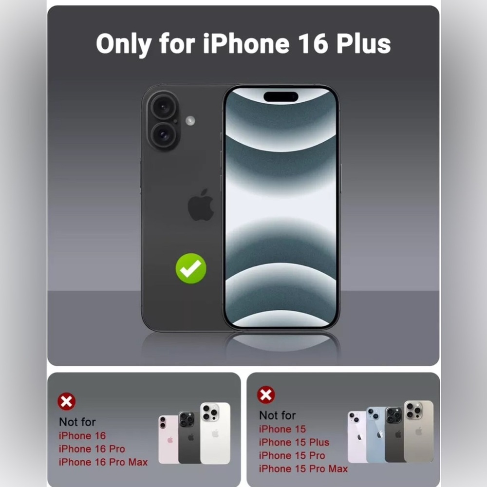 Otofly iPhone 16 Plus Case, Compatible With Mag safe